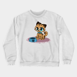 Food please! Crewneck Sweatshirt